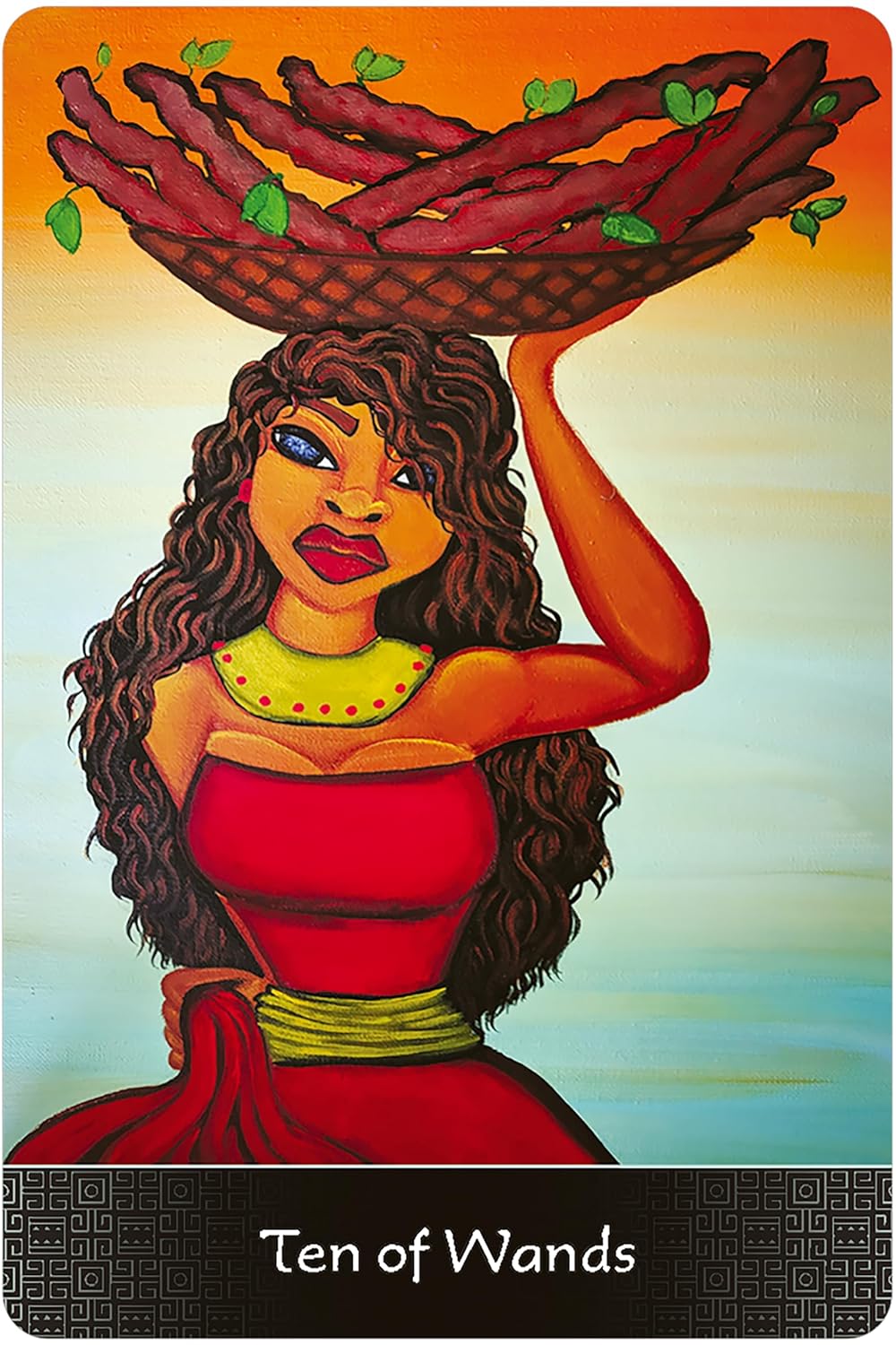 Afro Goddess Tarot Arcanas by Andrea Furtick