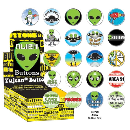 Alien Theme Button