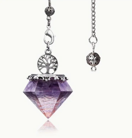 Amethyst Pendulum Orgone