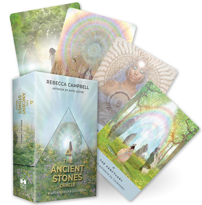 The Ancient Stones Oracle: A 44-Card Deck and Guidebook by Rebecca Campbell (Author), Katie-Louise (Illustrator)