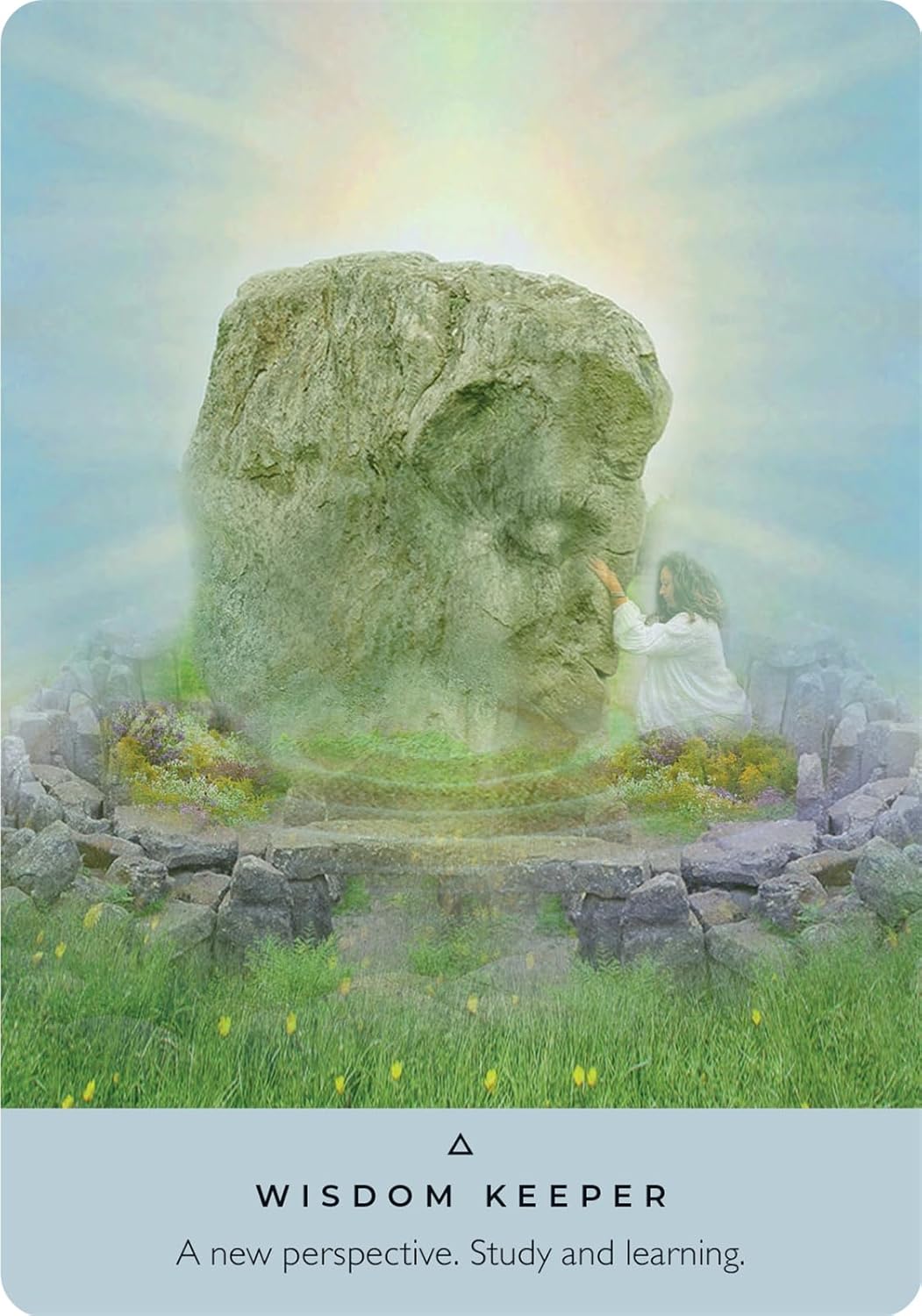 The Ancient Stones Oracle: A 44-Card Deck and Guidebook by Rebecca Campbell (Author), Katie-Louise (Illustrator)