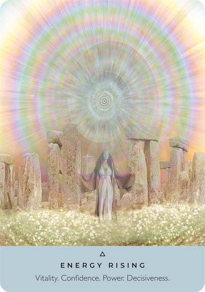 The Ancient Stones Oracle: A 44-Card Deck and Guidebook by Rebecca Campbell (Author), Katie-Louise (Illustrator)