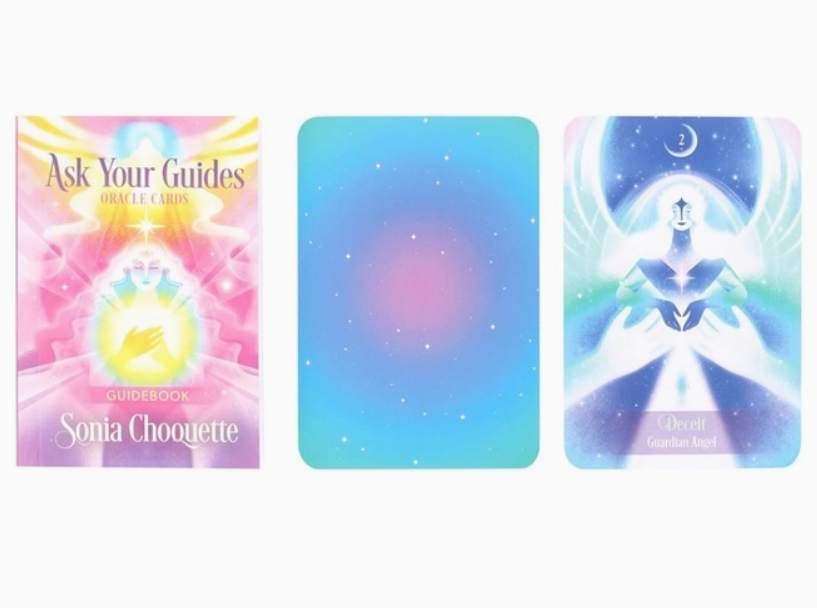 Ask Your Guides Oracle Cards by Sonia Choquette 56 Card Deck & Guidebook