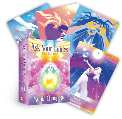 Ask Your Guides Oracle Cards by Sonia Choquette 56 Card Deck & Guidebook