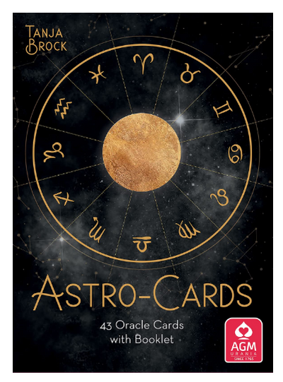 Astro-Cards: 43 Oracle Cards With Booklet by Tanja Brock