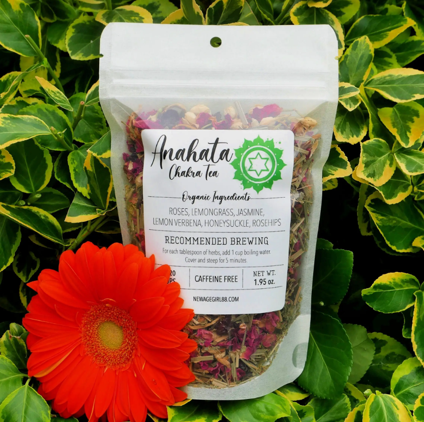 Heart Chakra (Anahata) Loose Leaf Organic Healing Tea