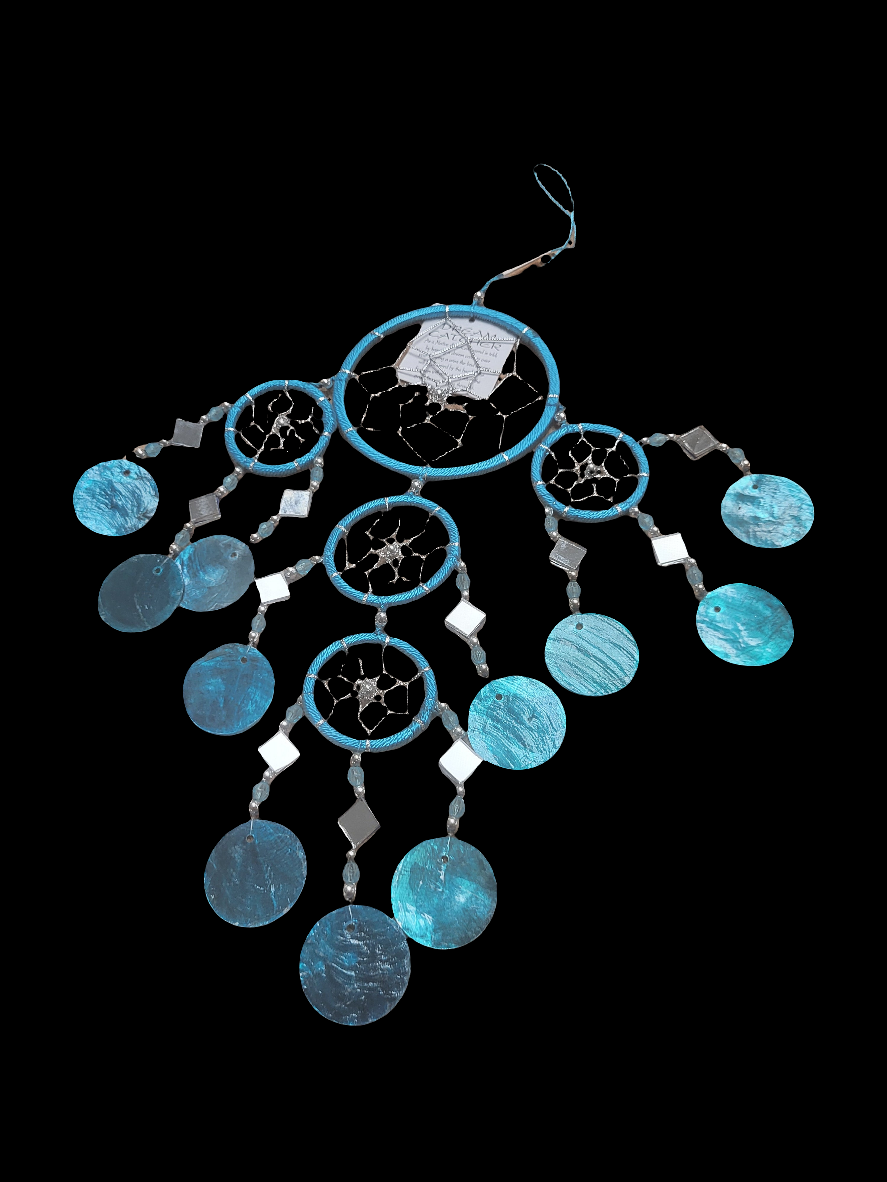 3.5" Turquoise Dream Catcher