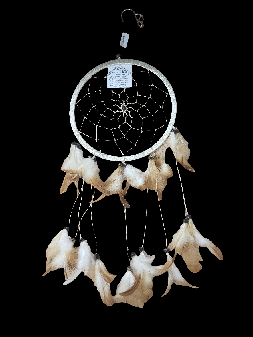 6.3" Tan Dream Catcher