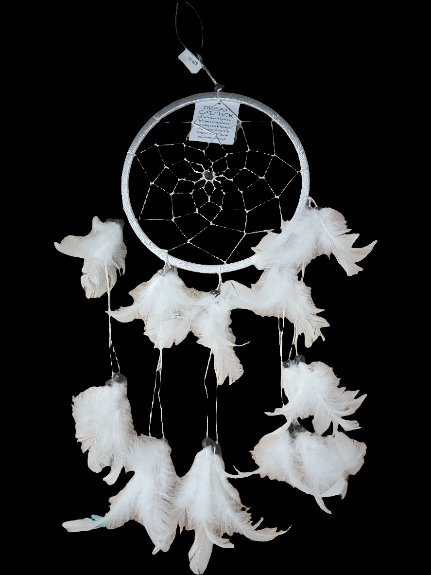 6.3" White Dream Catcher