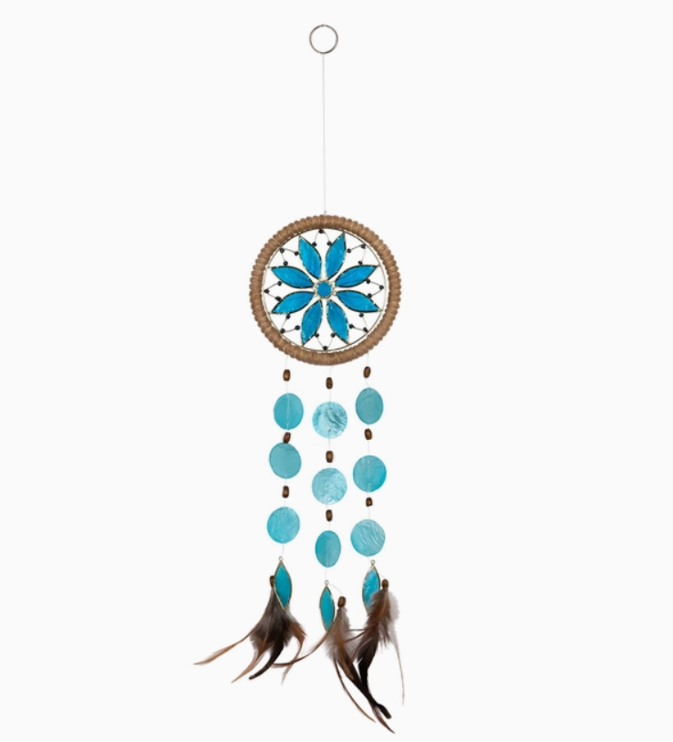 Blue Throat Chakra Dreamcatcher