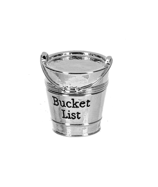 Bucket List Charm in a Basket