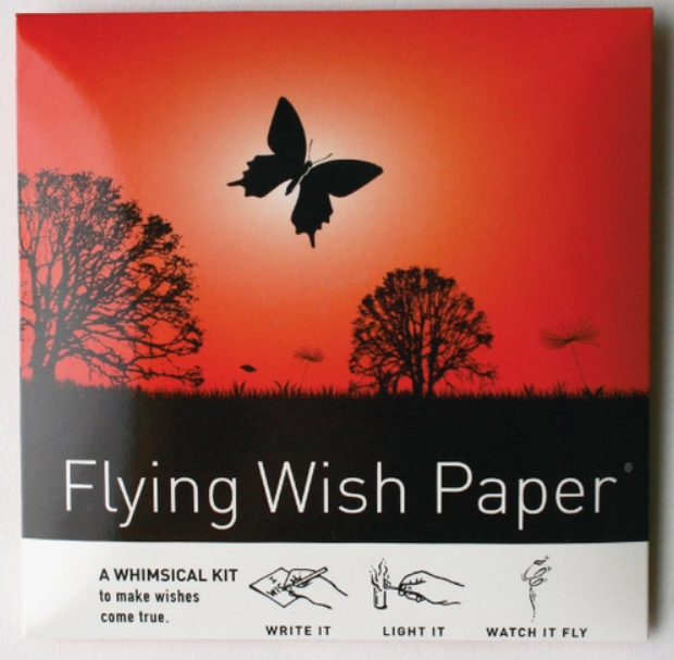 Butterfly/Spring Flying Wish Papers - Write it, Light it, Watch It Fly!