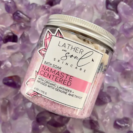 Centered- Amethyst Namaste Herbal Bath Soak