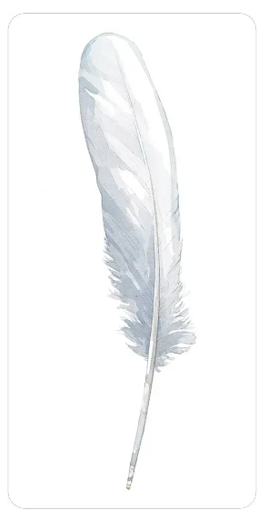 Divine Feather Messenger by Alison DeNicola Artist David Scheirer