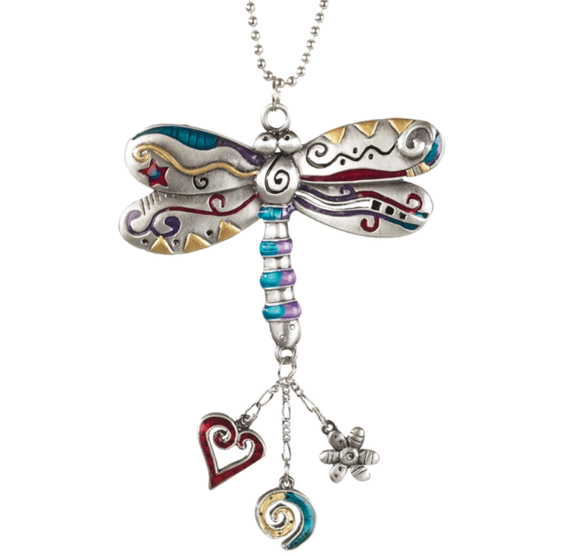 Dragonfly (Colorful) Car Charm