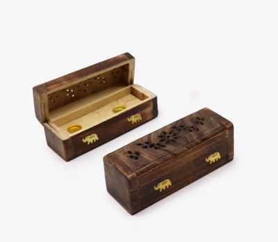 Elephant Cone Incense Wood Box