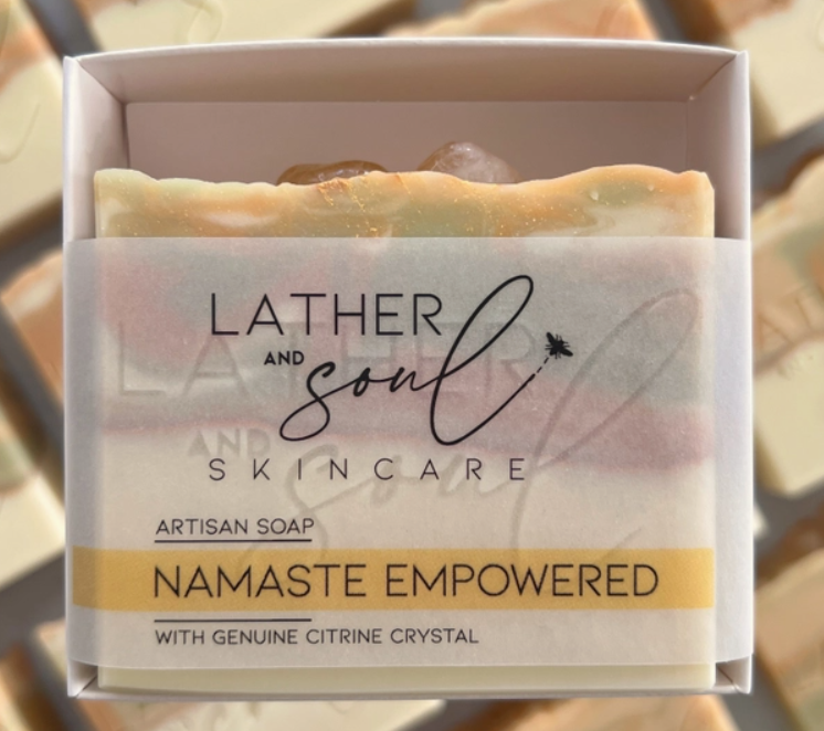 Empowered - Citrine Namaste Crystal Soap