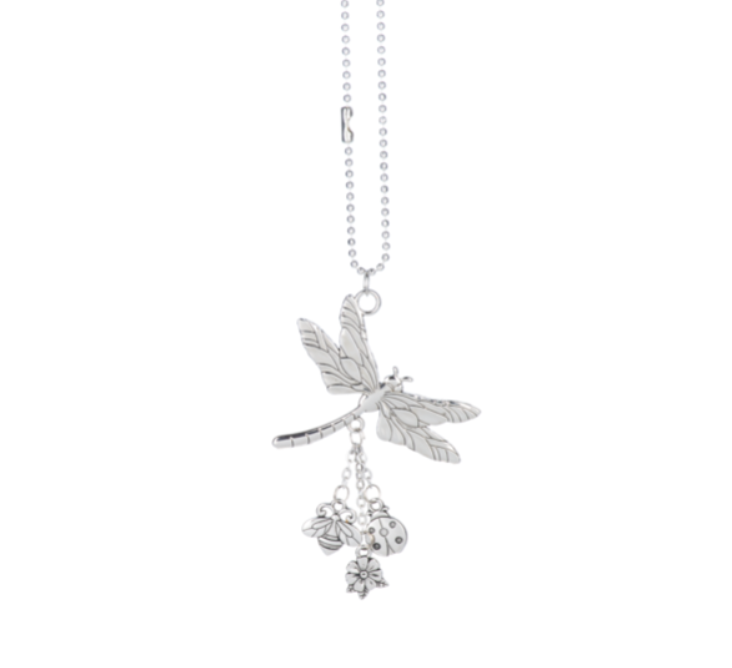 Dragonfly (Silver) Car Charms