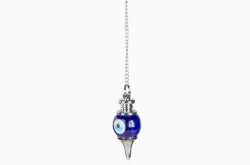 Evil Eye Pendulum w/Metal Tip