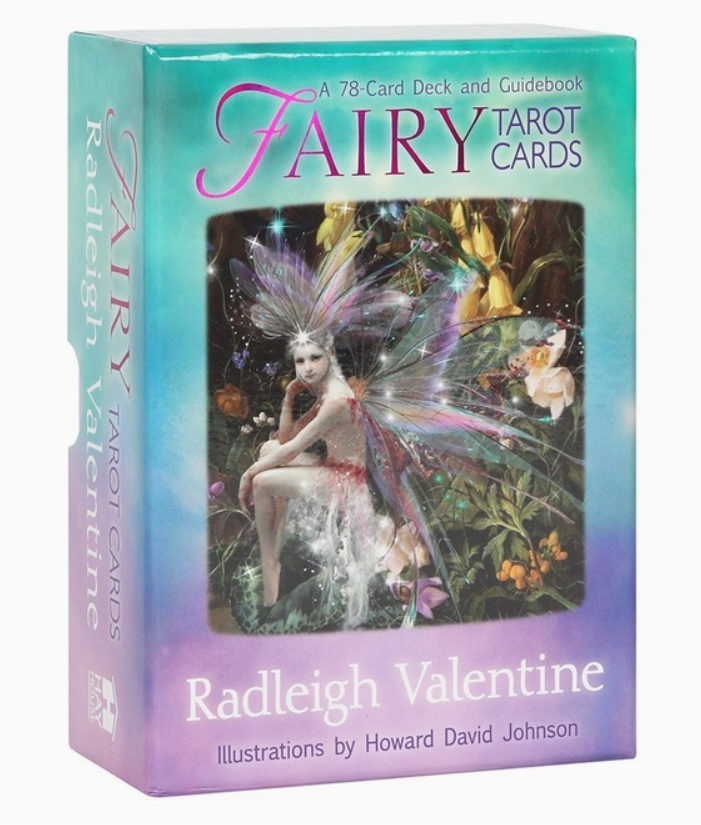 Fairy Tarot Cards by Radleigh Valentine 78 Card Deck and Guidebook