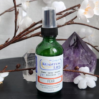 Release FEAR Organic Aromatherapy Mist (Holistic Emotional Wellness) for Clarity & Healing