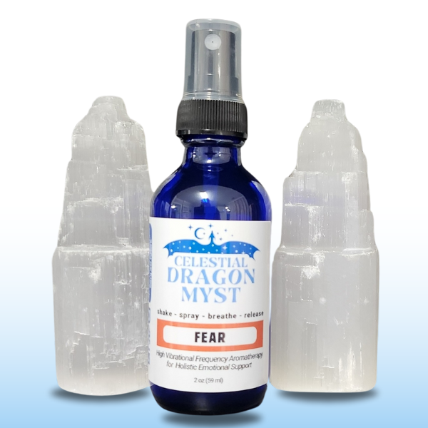 Release FEAR Organic Aromatherapy Mist (Holistic Emotional Wellness) for Clarity & Healing