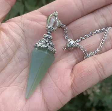 Green Aventurine Reiki Hexagonal Pendulum