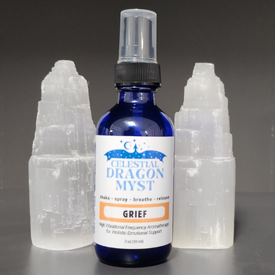 Release GRIEF Organic Aromatherapy Mist (Holistic Emotional Wellness) for Clarity & Healing