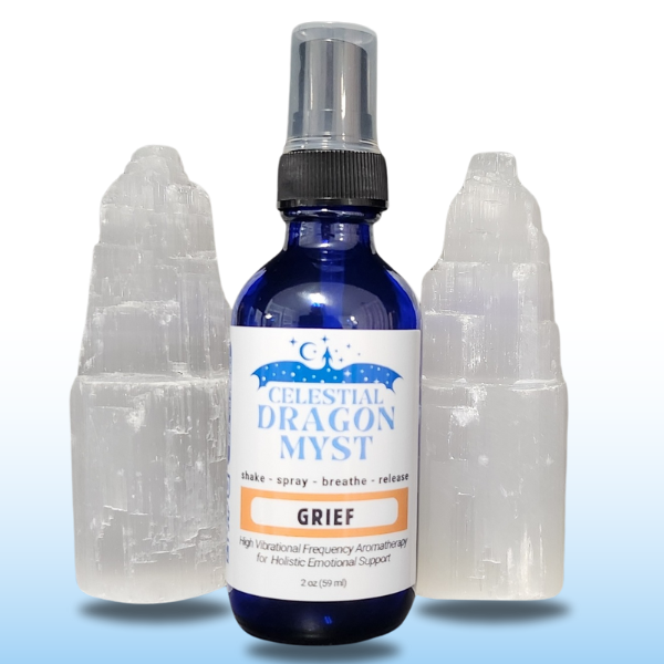 Release GRIEF Organic Aromatherapy Mist (Holistic Emotional Wellness) for Clarity & Healing