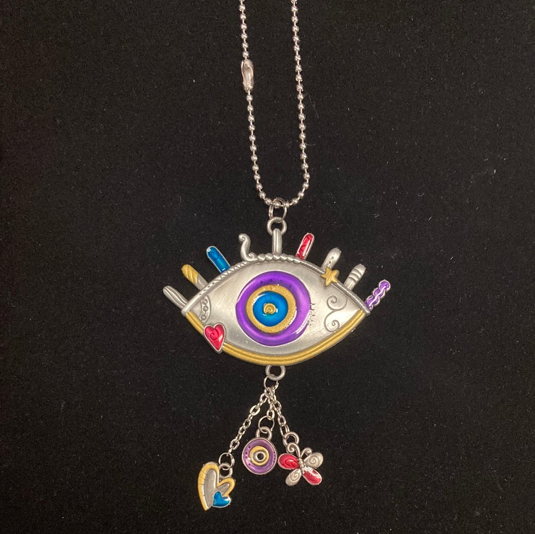 Evil Eye Colorful Car Charm