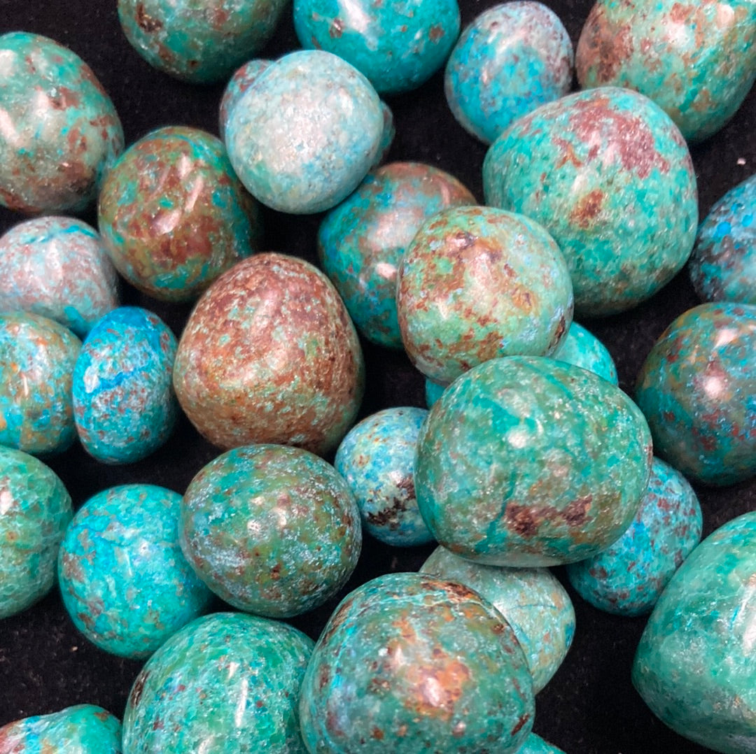 Chrysocolla - Tumbled