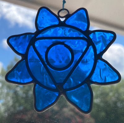 Throat Chakra Suncatcher