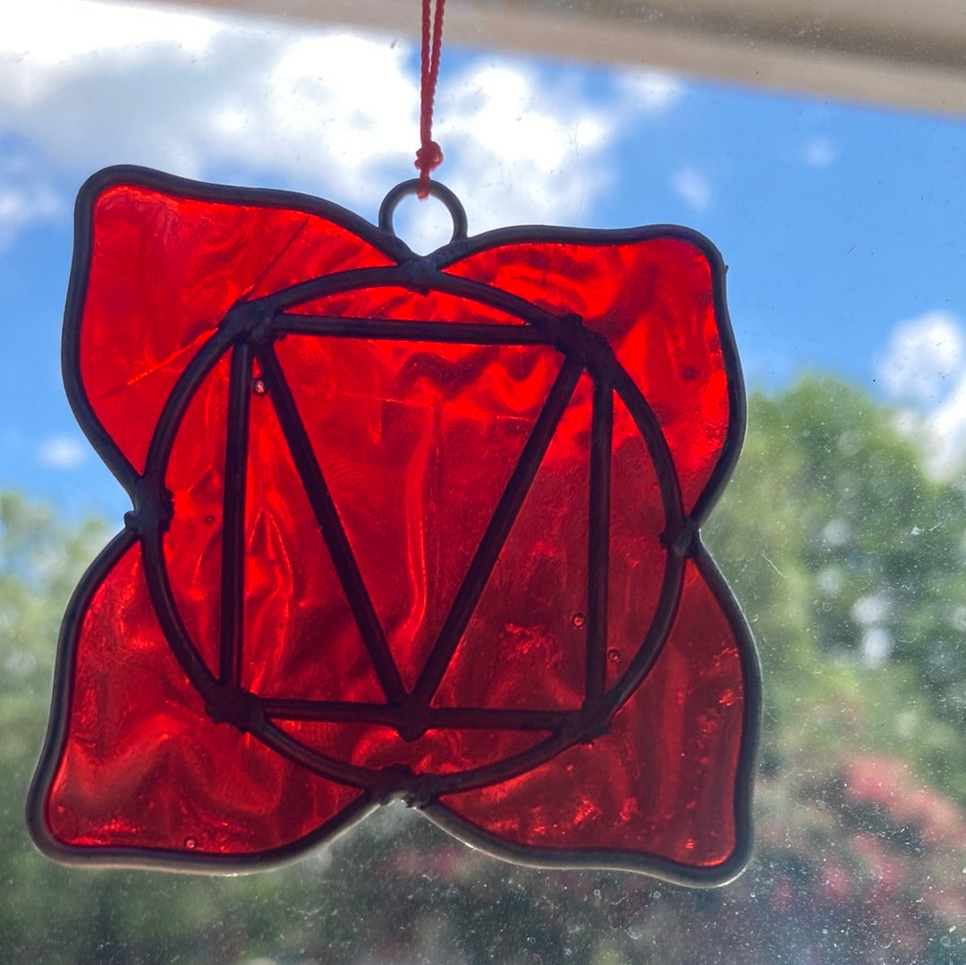 Root Chakra Suncatcher