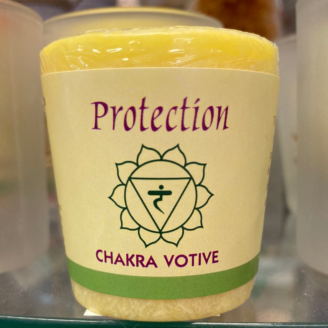Protection Votive Candle Solar Plexus Chakra - Aloha Bay Candles
