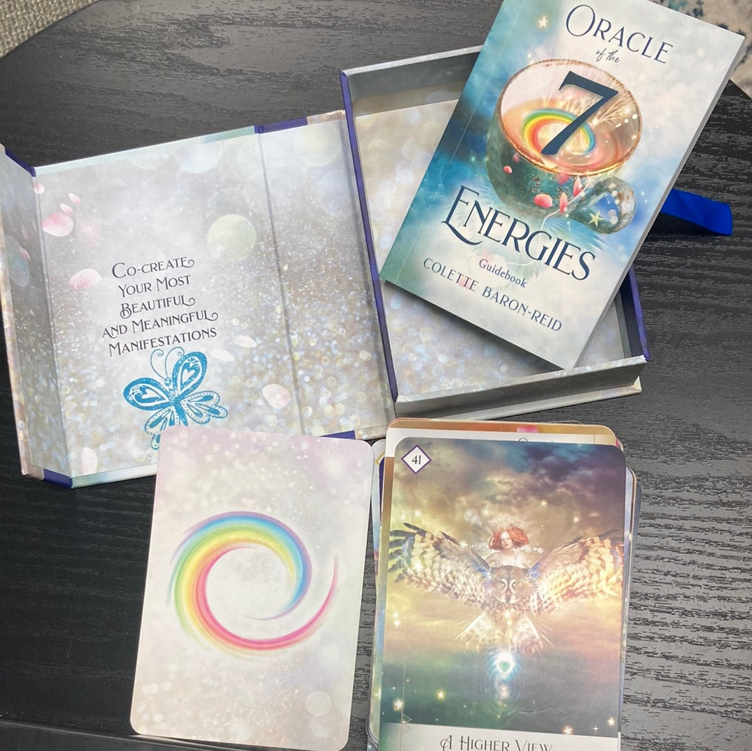 "Oracle of the 7 Energies" ORACLE Card Deck by Baron-Reid, Colette w/ a 49-Cards and Guidebook