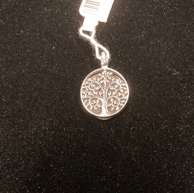 Tree of Life Sterling Silver Locket Pendant Aromatherapy