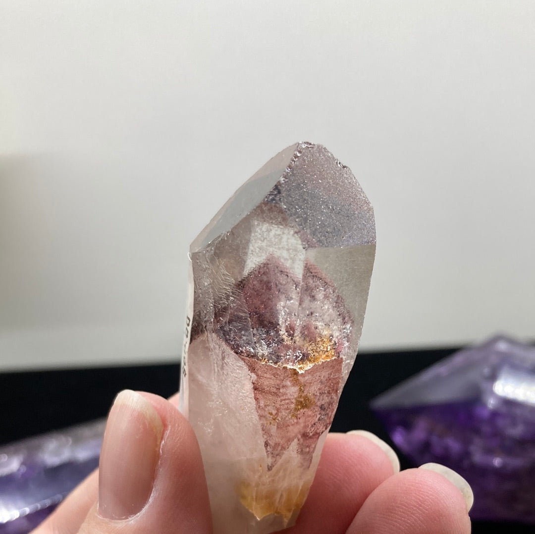 Red Phantom Quartz Point 2.5"