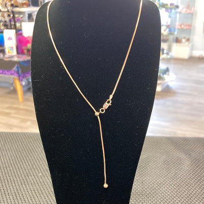 Sterling Silver Chain Adjustable