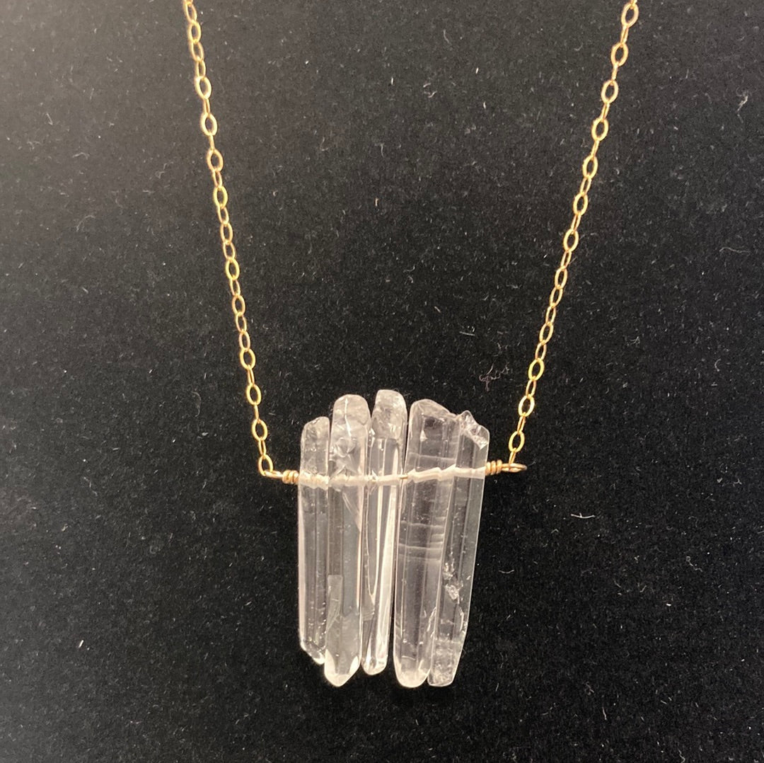 Clear Quartz Laura Stark Designs Necklace