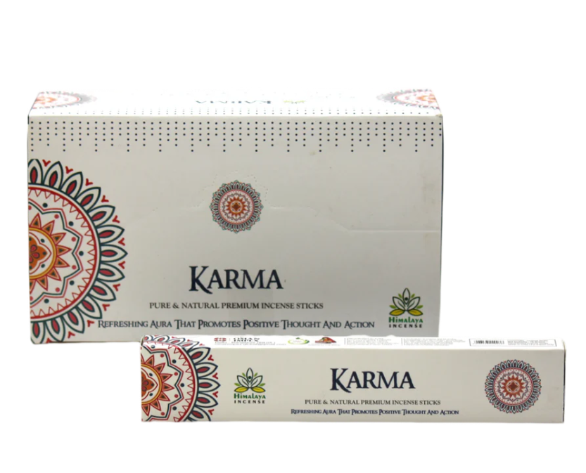 Himalaya Karma Incense 10" Sticks 10 per Package