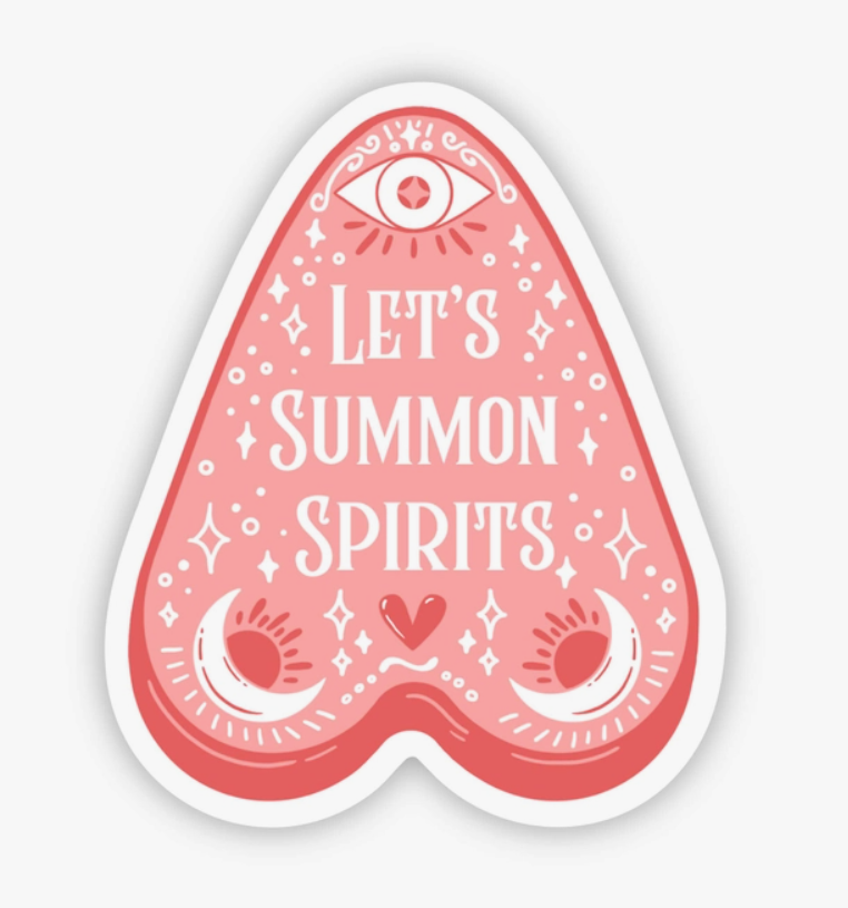 "Let's Summon Spirits" Sticker