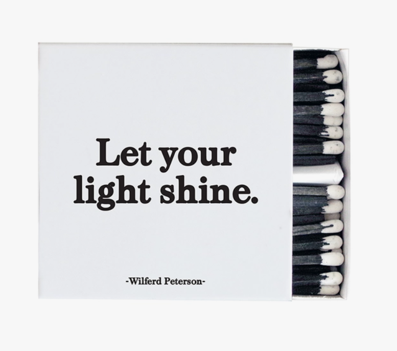 Let Your Light Shine-Willferd Peterson-Matchbox 2 3/8"L