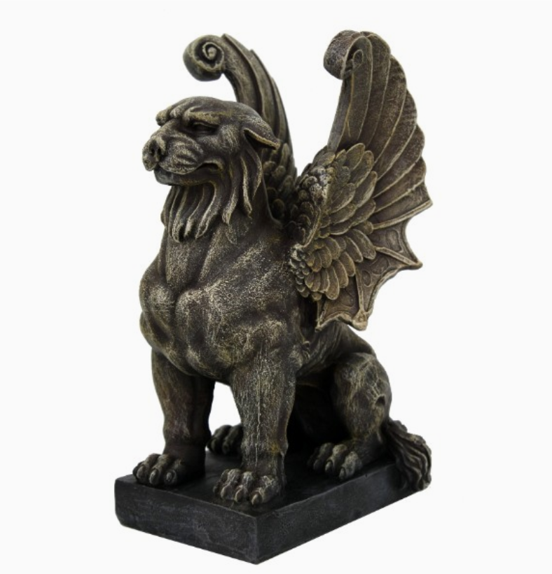 Lion Gargoyle -Seated