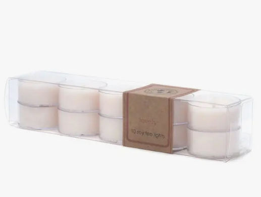"Lovely" T Light  Soy Candle