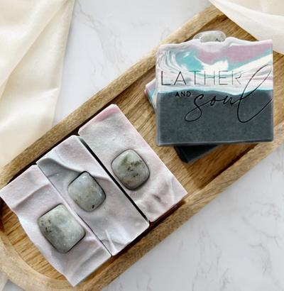 Magical - Labradorite Namaste Crystal Soap