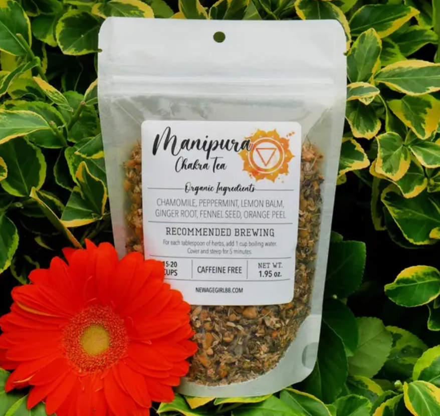 Solar Plexus Chakra ( Manipura) Loose Leaf Organic Healing Tea