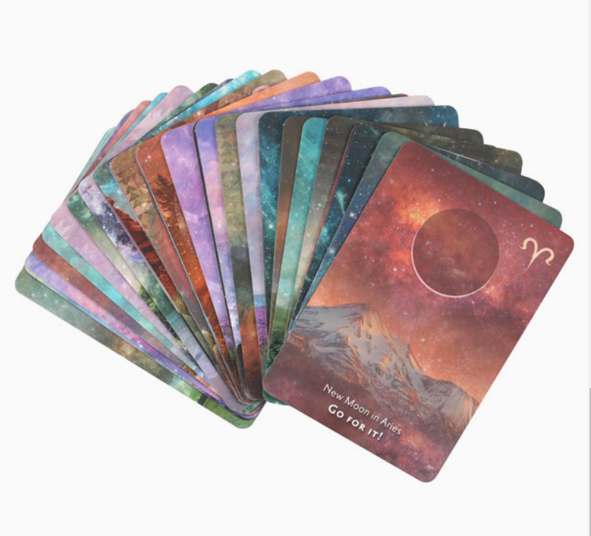 Moonology Manifestation Oracle: A 48-Card Deck and Guidebook by Yasmin Boland