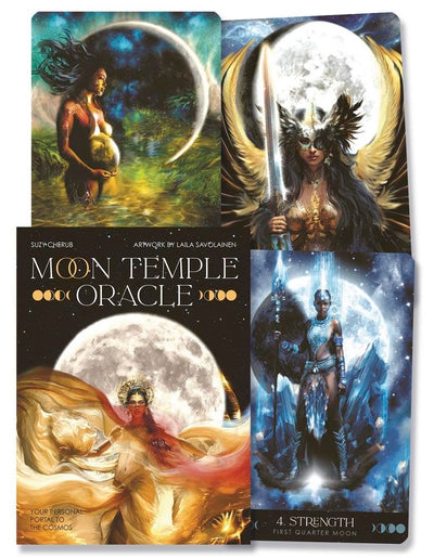 Moon Temple Oracle by Suzy Cherub and artwork by Laila Savolainen