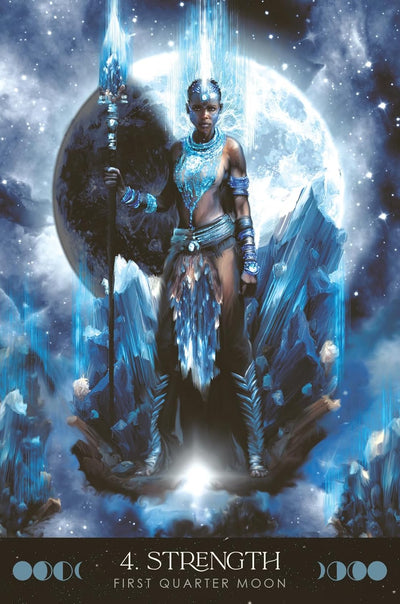 Moon Temple Oracle by Suzy Cherub and artwork by Laila Savolainen