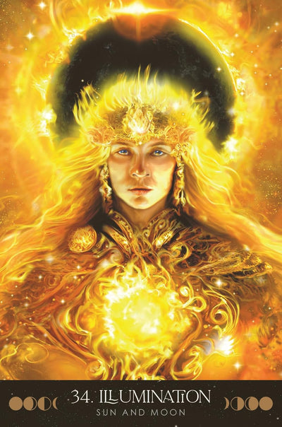 Moon Temple Oracle by Suzy Cherub and artwork by Laila Savolainen